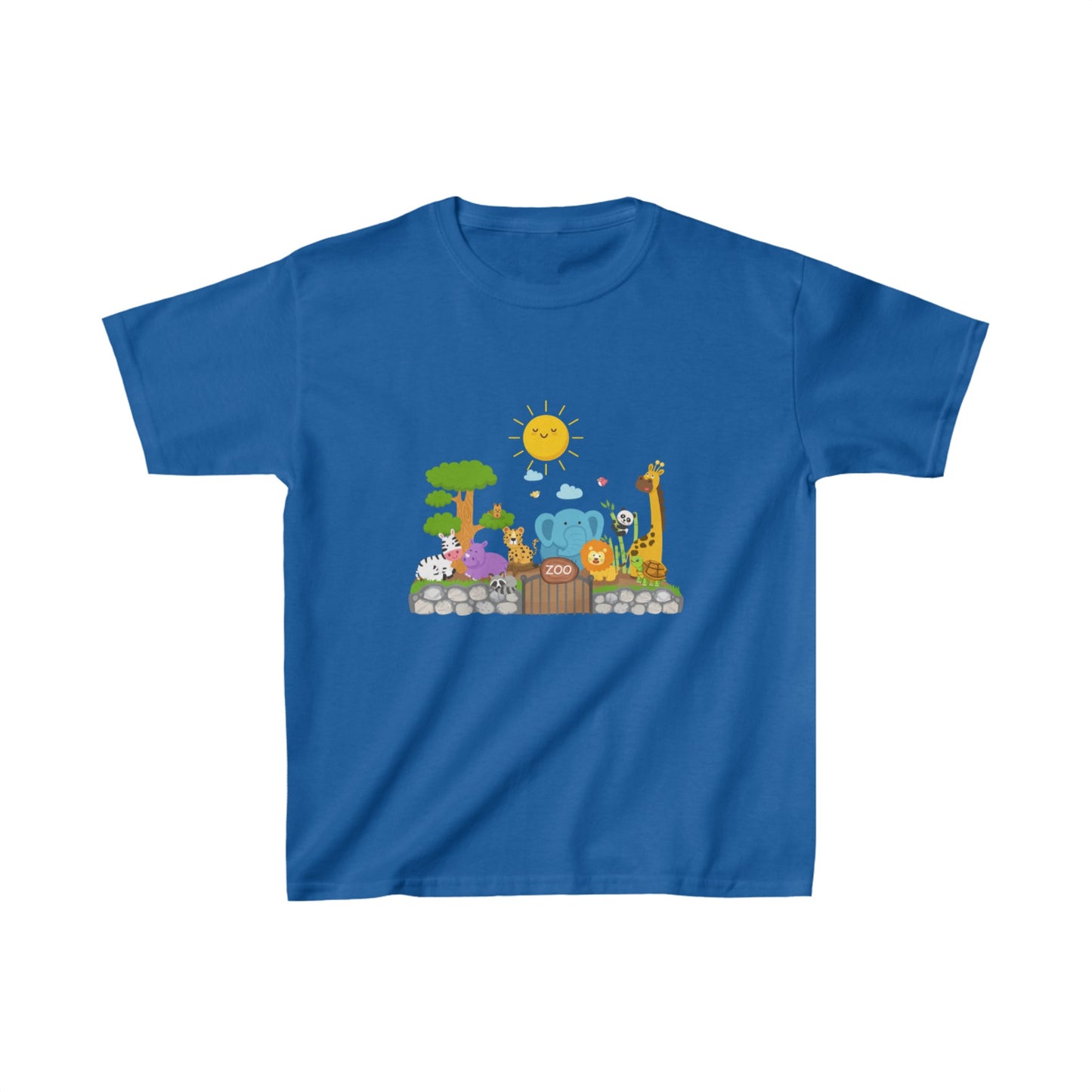 Kids Cotton Tee Zoo Edition