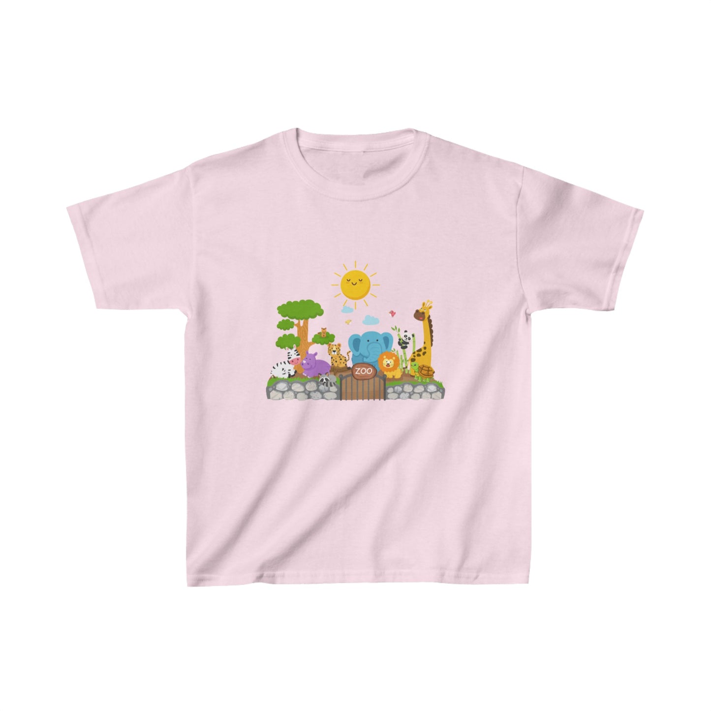 Kids Cotton Tee Zoo Edition