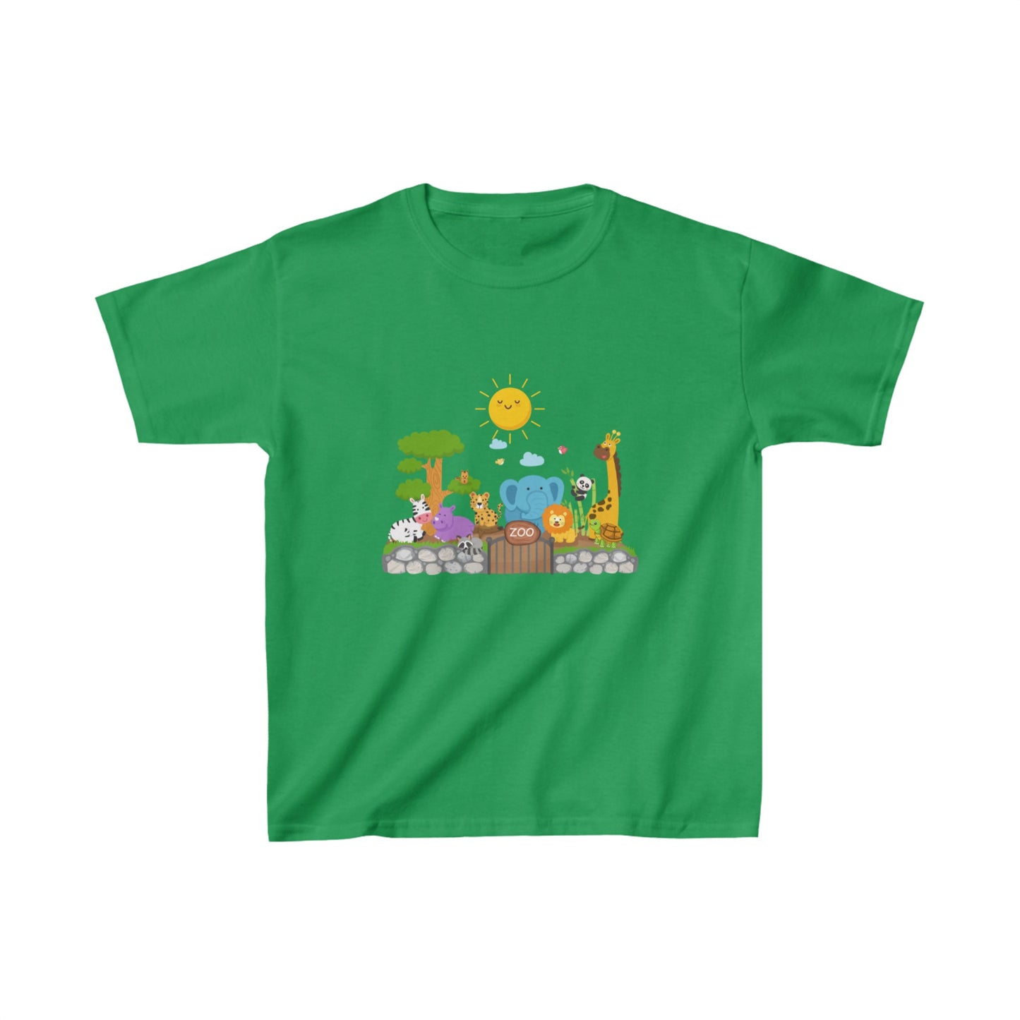Kids Cotton Tee Zoo Edition