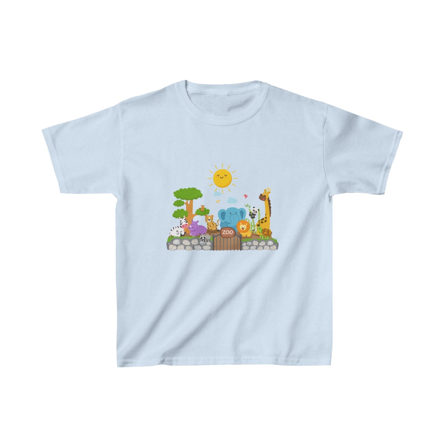 Kids Cotton Tee Zoo Edition